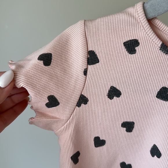✨NEW Zara Short Sleeve Ribbed T-Shirt 5 Years - Picture 3 of 6